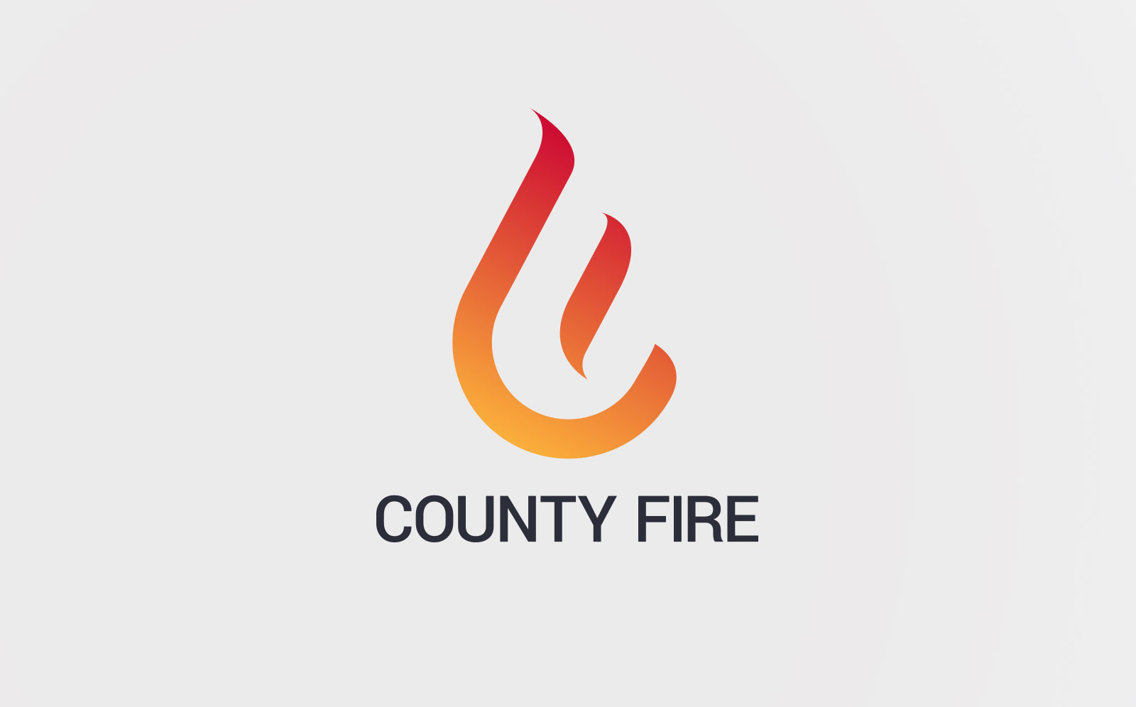 County fire logo